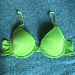 Lime Green Multi-Way Bra, 34A